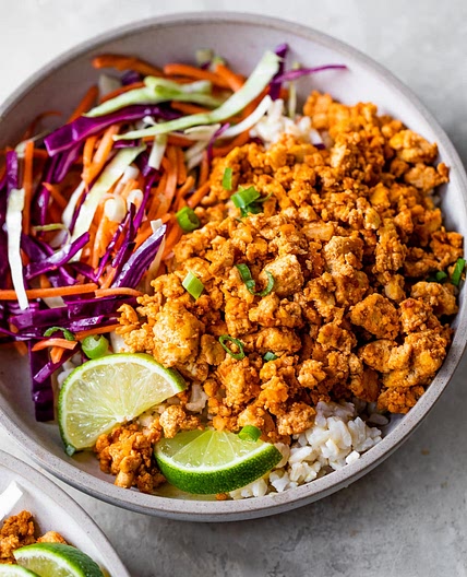 Spicy Gochujang Tofu Bowls (Vegan, Gluten-Free)