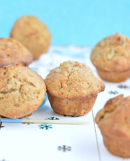Whole-Wheat Banana Muffins