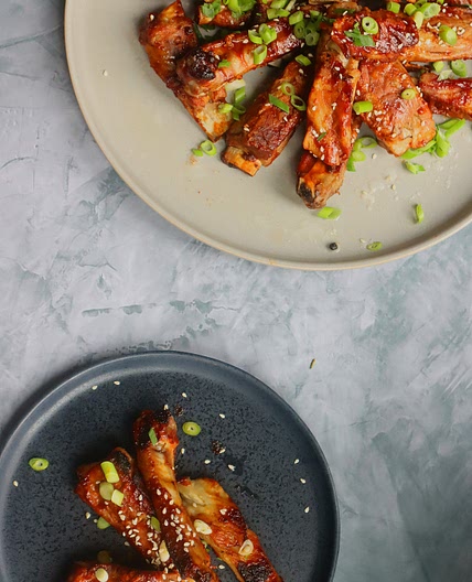 Sticky Asian Style Ribs