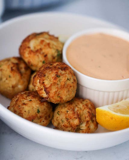 Air Fryer Crab Bites