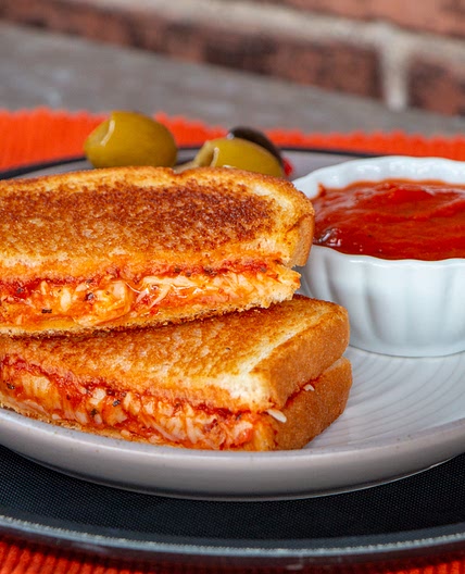 Pepperoni Pizza Grilled Cheese