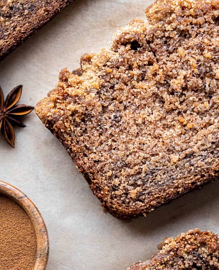 Cinnamon Streusel Banana Bread