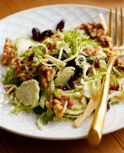Shaved Brussels Sprouts Salad