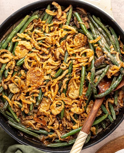 Creamy Green Bean Mushroom Casserole