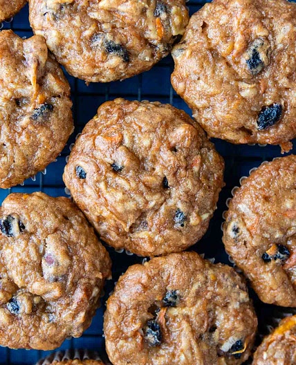 Moist Gluten-Free Morning Glory Muffins (One Bowl)