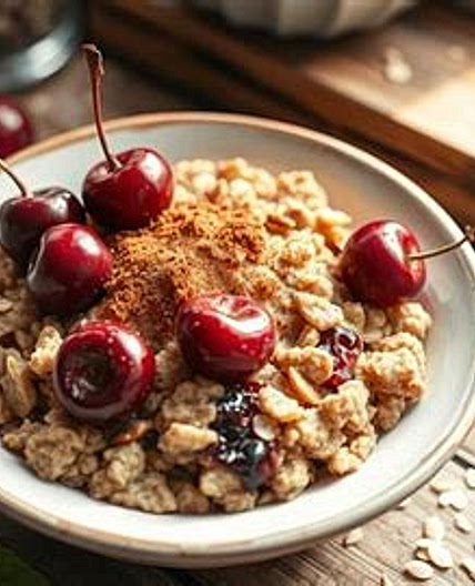 Cherry Pie Oatmeal