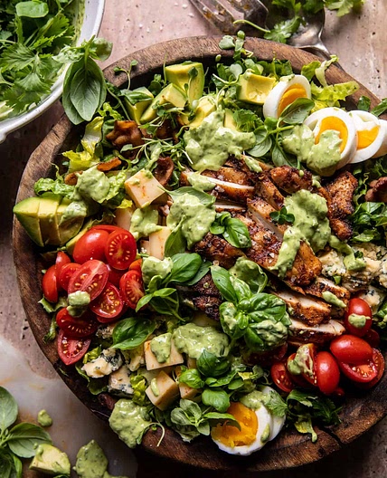 Chicken Cobb Salad with Avocado Ranch