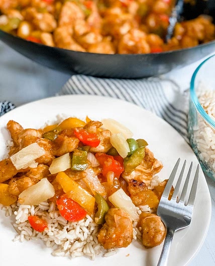 Skinny Sweet and Sour Chicken