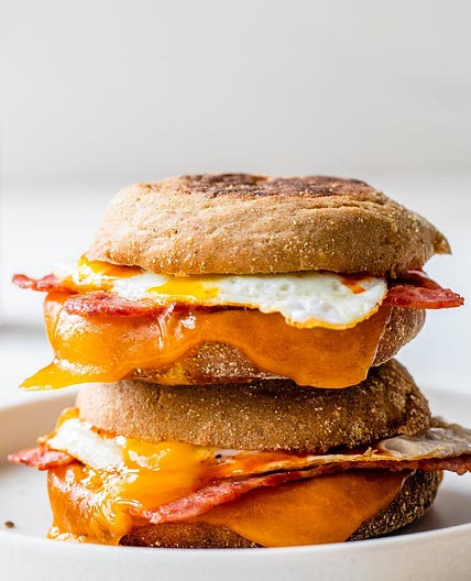 English Muffin Breakfast Sandwich