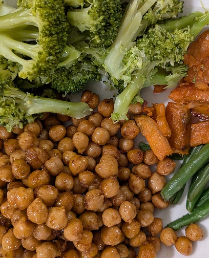 Bella's chickpea bowls