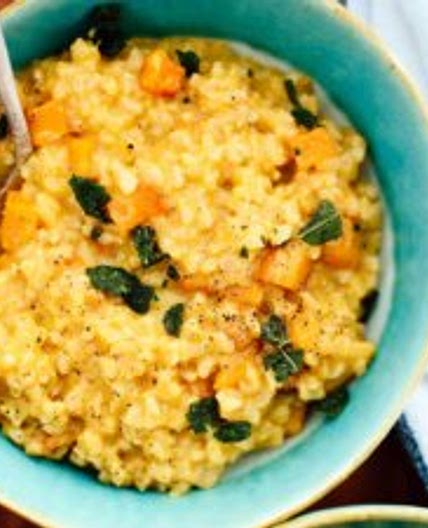 Roasted Butternut Squash Risotto