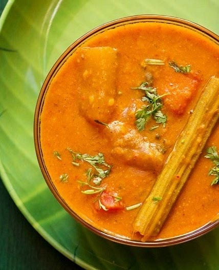 Arachuvitta Sambar Recipe