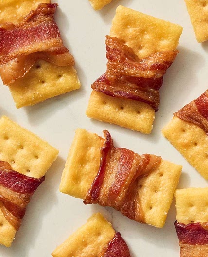 Bacon Bow Tie Crackers Recipe