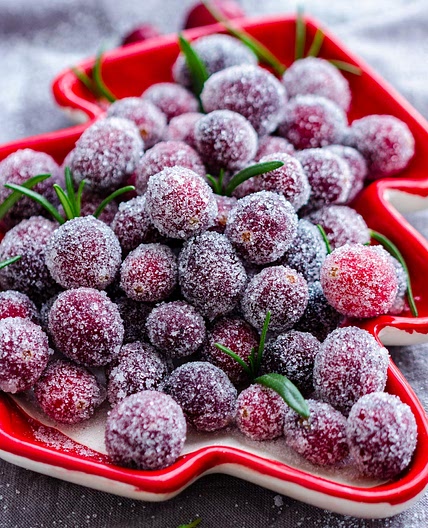 Sugared Cranberries