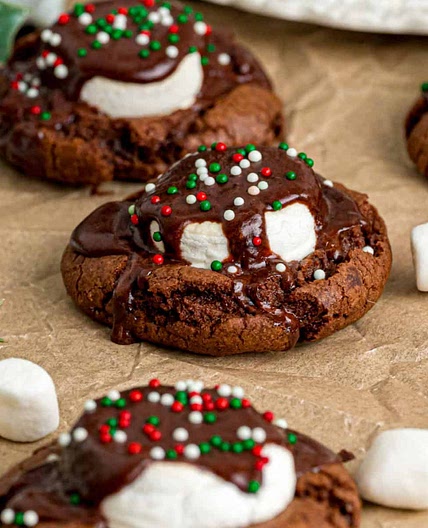 Hot Cocoa Cookies