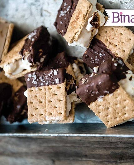 S’mores Parve Ice Cream Sandwiches