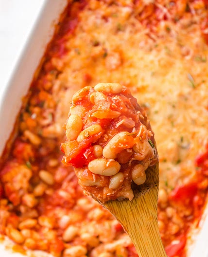 Baked Cannelini Beans