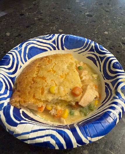 CHICKEN POT PIE CASSEROLE
