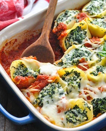 Spinach Stuffed Shells