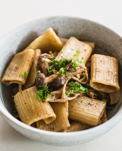 Miso Mushroom Pasta