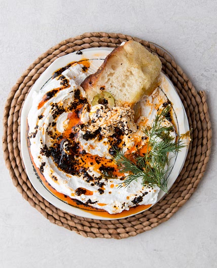 Whipped Feta Dip with Urfa Chili Oil