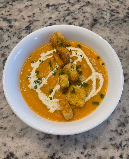 Blended Vegetable Soup