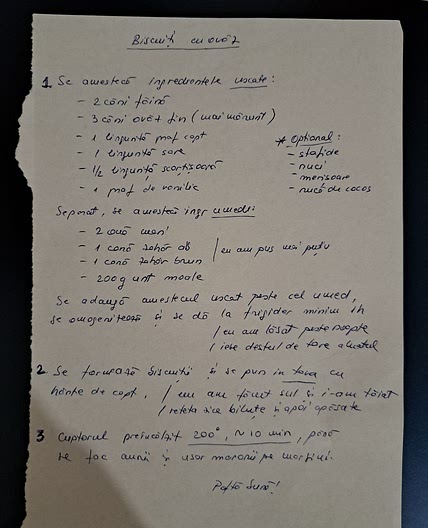 Biscuiti cu Ovaz Andreea Canada