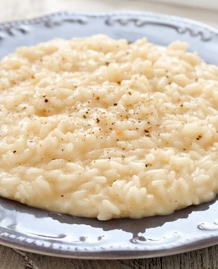 Risotto allo champagne