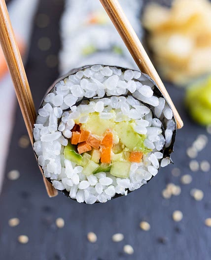 Avocado Sushi Roll Recipe