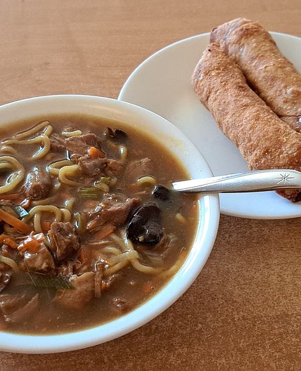 "Hot and Sour" Pork and Egg Drop Soup