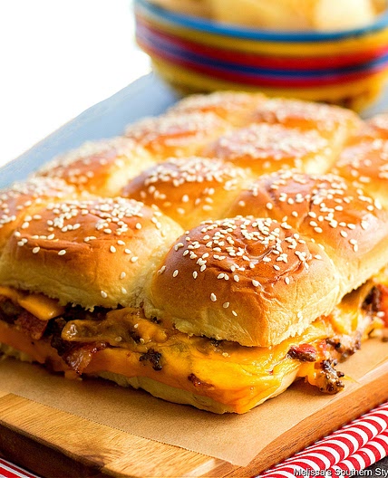 Bacon Cheeseburger Sliders