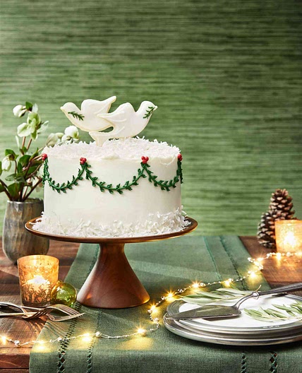 Coconut Cake with Coconut Cream Frosting