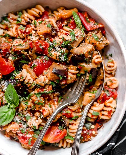 Eggplant and Tomato Sauce