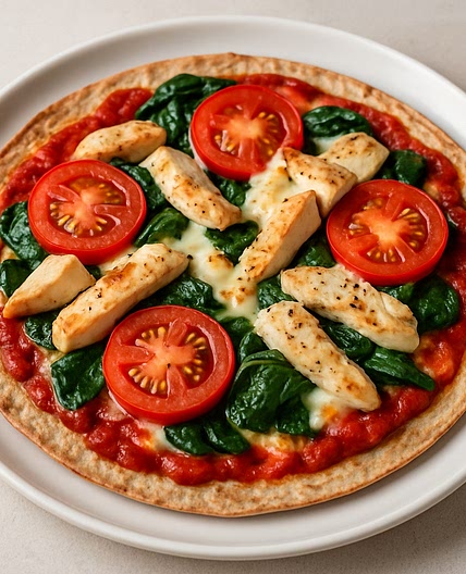 Lean Girl Wrap-Pizza