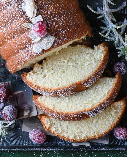 Scandinavian Almond Cake