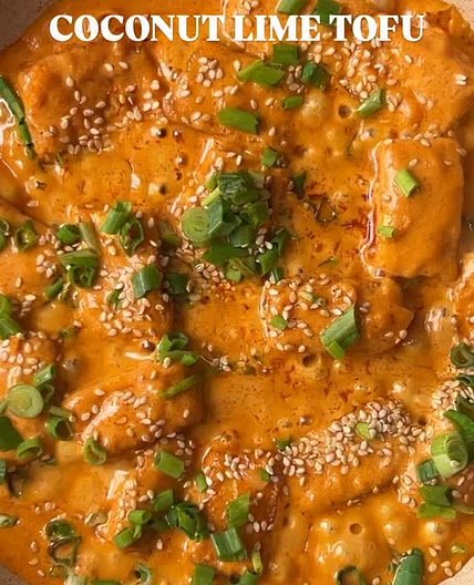 COCONUT LIME TOFU!