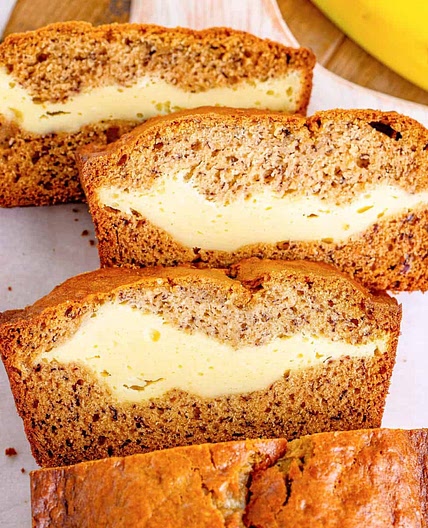 Cream Cheese Banana Bread