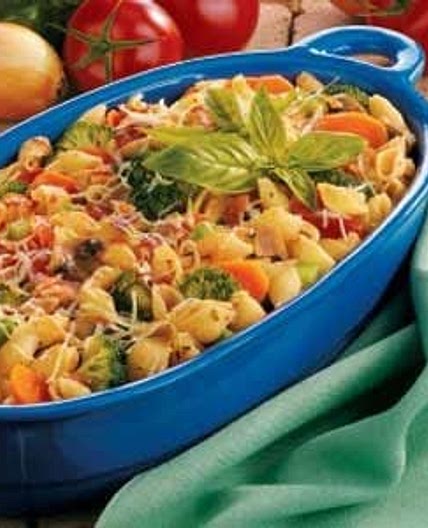 Bacon ‘n’ Veggie Pasta