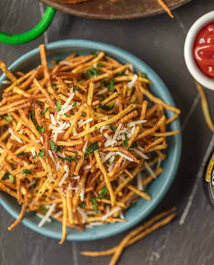 Shoestring Fries (Shoestring Potatoes)