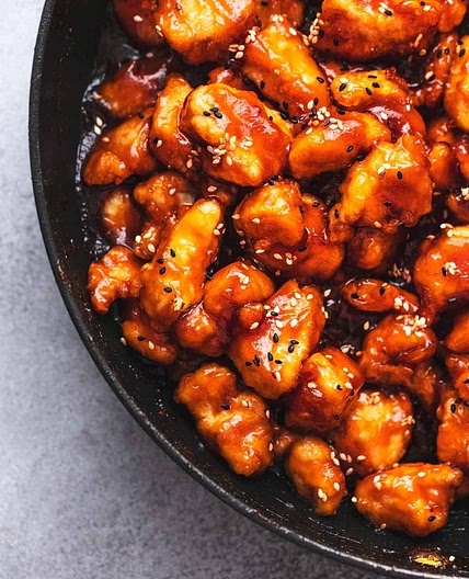 Sticky Sesame Chicken