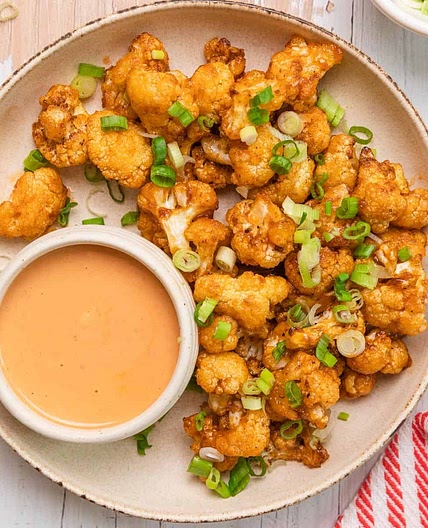 Air Fryer Bang Bang Cauliflower