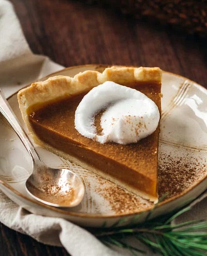 Eggless Pumpkin Pie