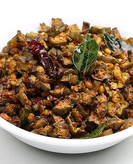 Vendakkai Poriyal (Fry)