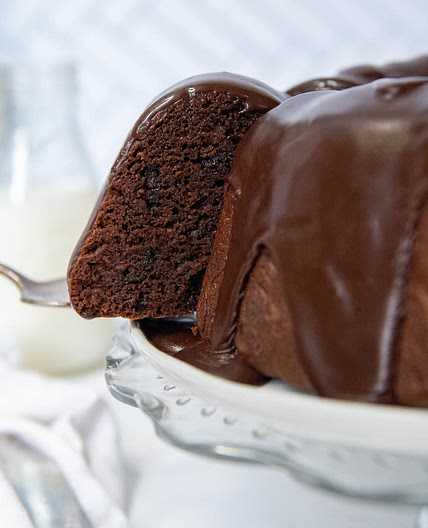 Moist & Fudgy Gluten-Free Chocolate Bundt Cake
