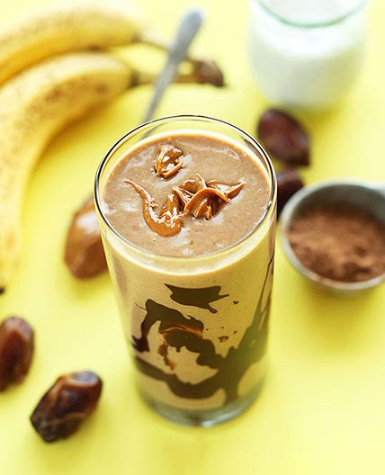 Chocolate Peanut Butter Banana Shake
