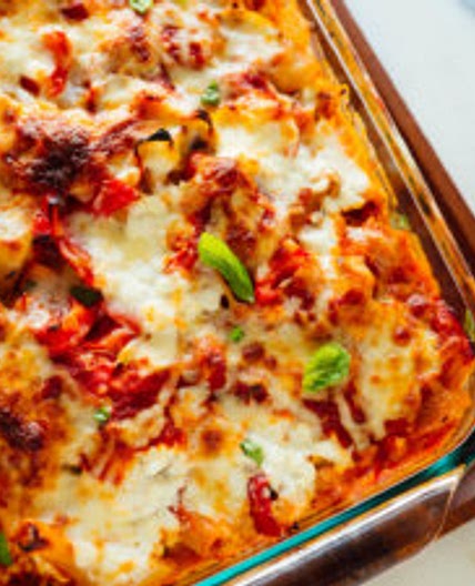 Baked Ziti with Roasted Vegetables