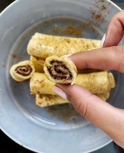 Tasty French Toast Roll Ups