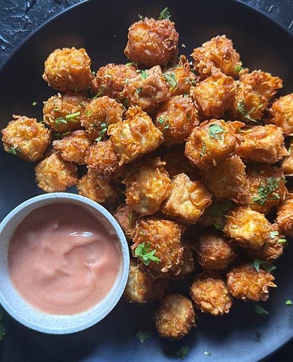 Addictively Crispy Tofu Popcorn Recipe