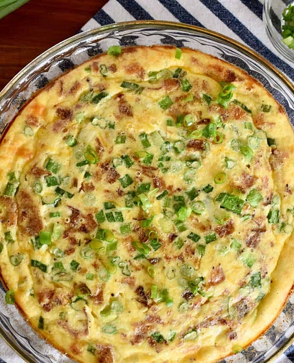 Crustless Ricotta Quiche