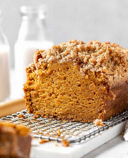 Pumpkin Bread with Maple Glaze